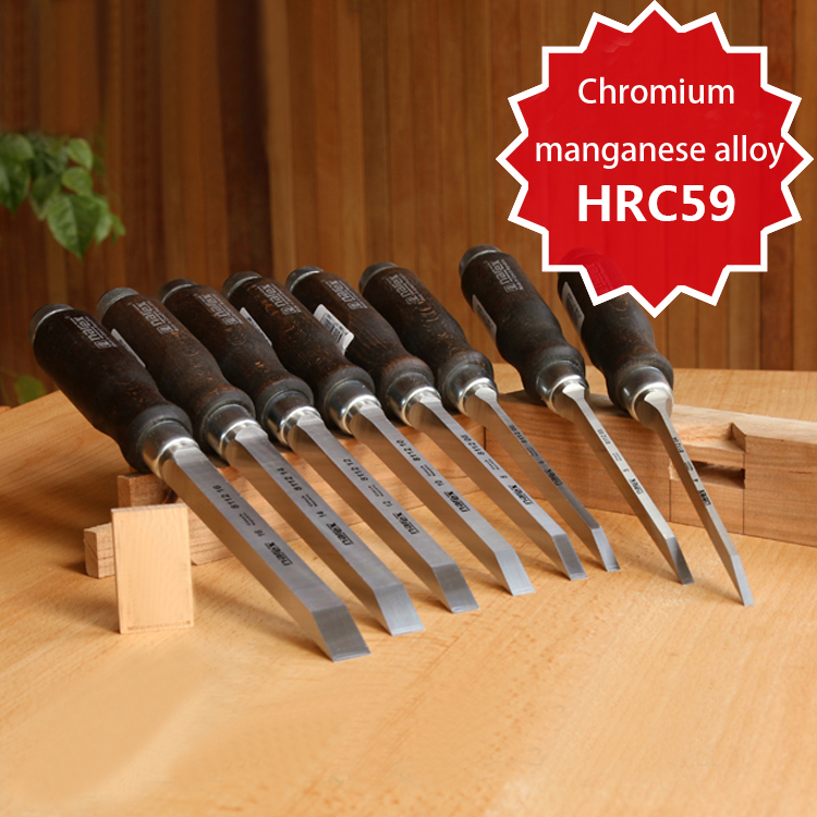 Wood Chisel Set - สิ่วขุดไม้สำหรับงานหนัก Narex รุ่น 8112