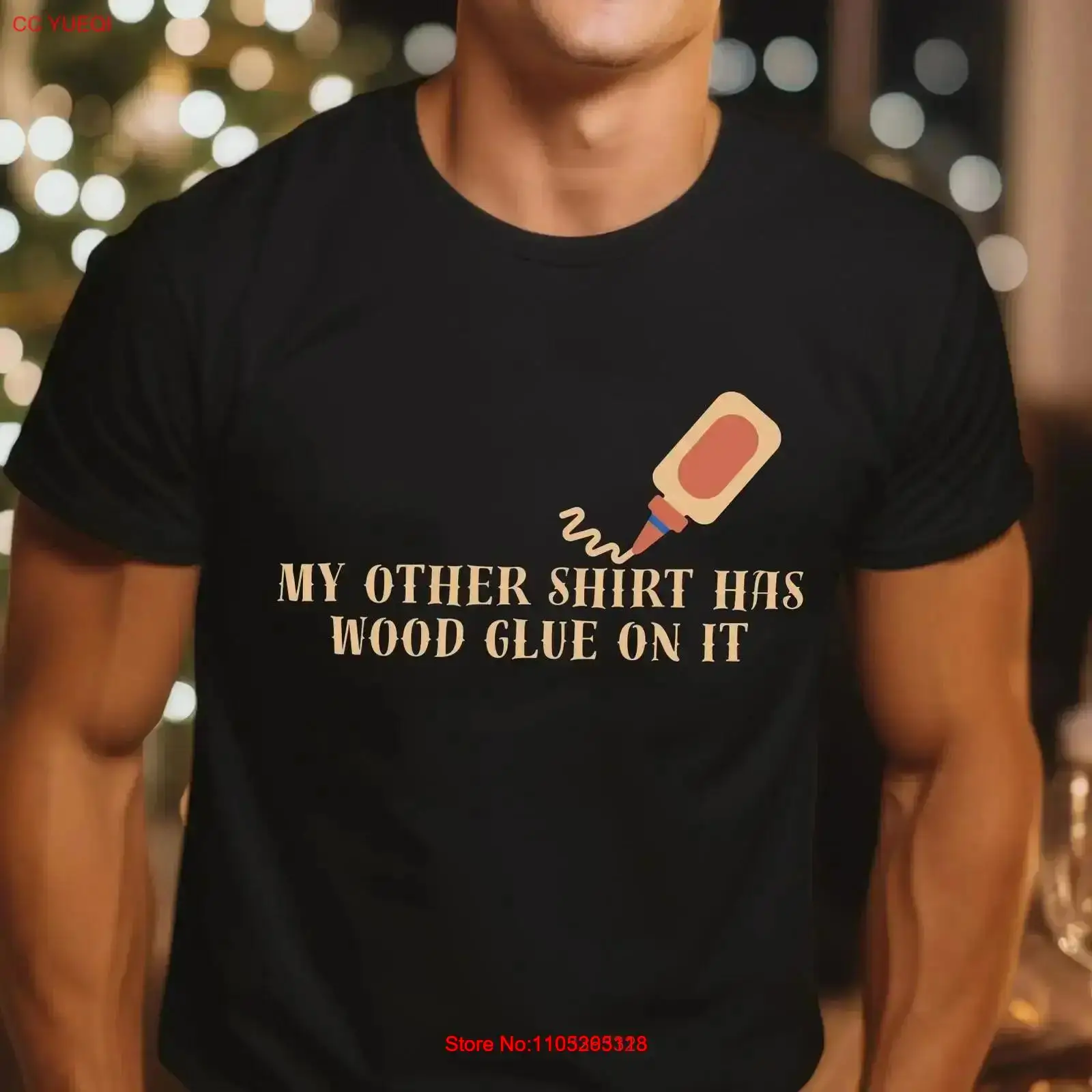 Woodworking Jokes - เสื้อยืดลายตลกสำหรับช่างไม้ คุณพ่อช่างไม้ ตลกขบขัน เรื่องกาวไม้ งานช่างไม้ พร้อมบริการจัดส่งด่วน