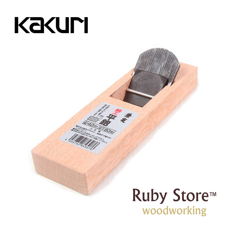 Woodworking In Japanese - เครื่องบินมินิบล็อกสไตล์ญี่ปุ่นใบมีด 35 มม. ผลิตในญี่ปุ่น - งานไม้ชั้นดี