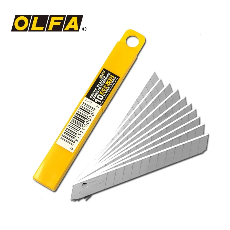 Woodworking Wallpaper - OLFA ASB-10 9 มม.ใบมีดสํารอง 10pcs 58