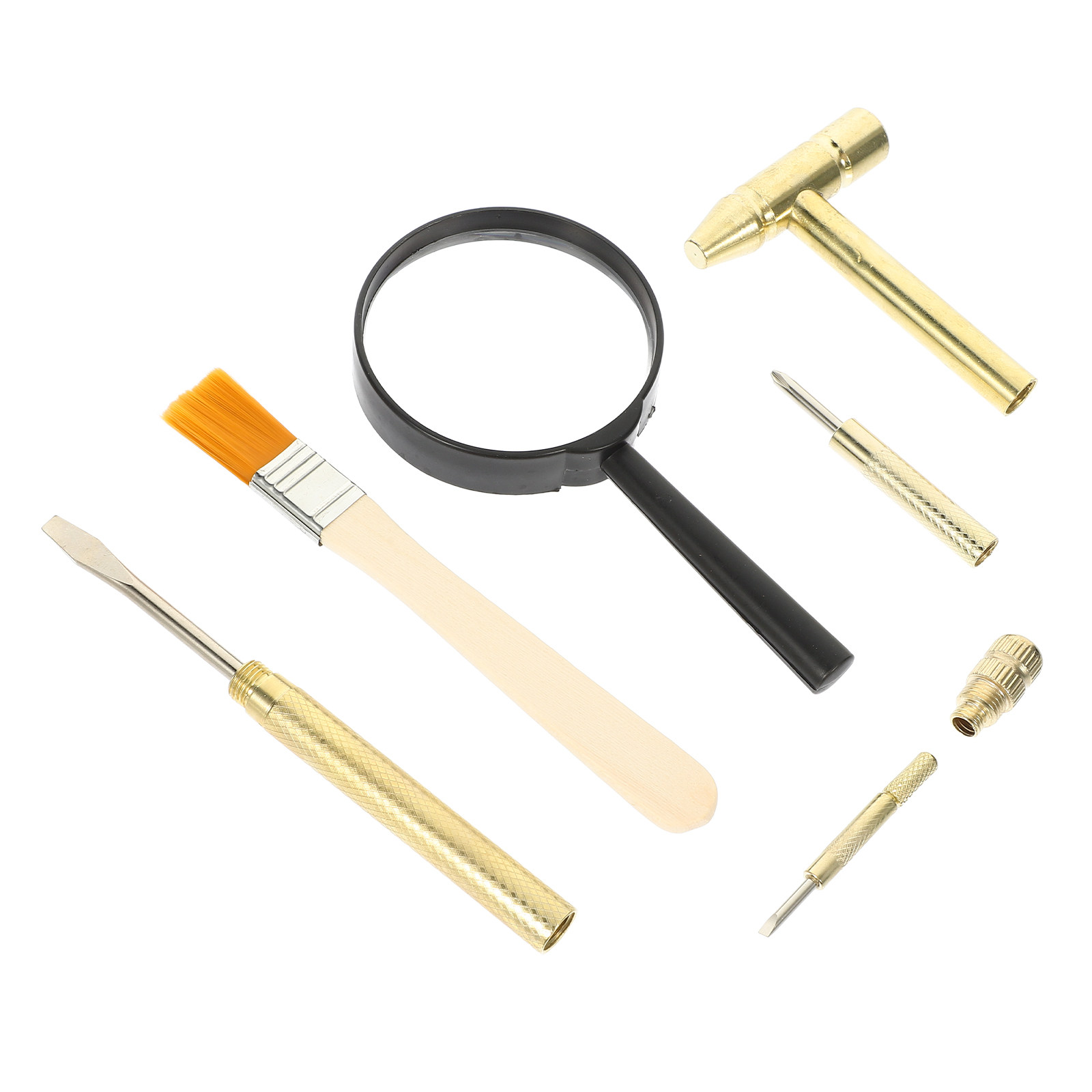 Wood Chisel Set - ชุดเครื่องมือขุดสำหรับเด็ก 1 ชุด วัสดุแข็งแรงทนทาน ABS พร้อมค้อนขุดไม้