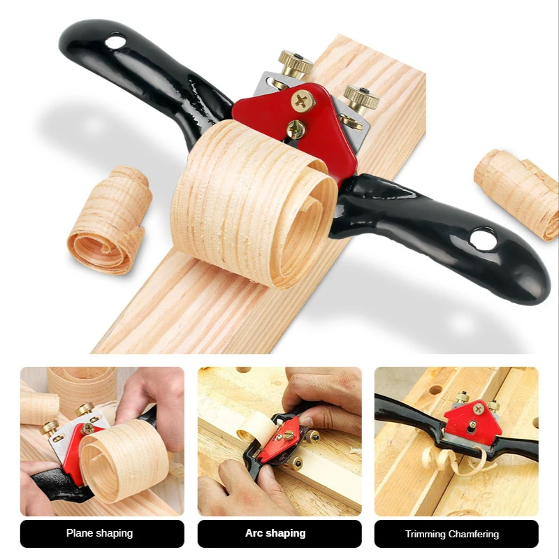 Drawknife Blade - เครื่องไสไม้แบบมือหมุน ฐานแบนปรับได้ ขนาด 9 และ 10