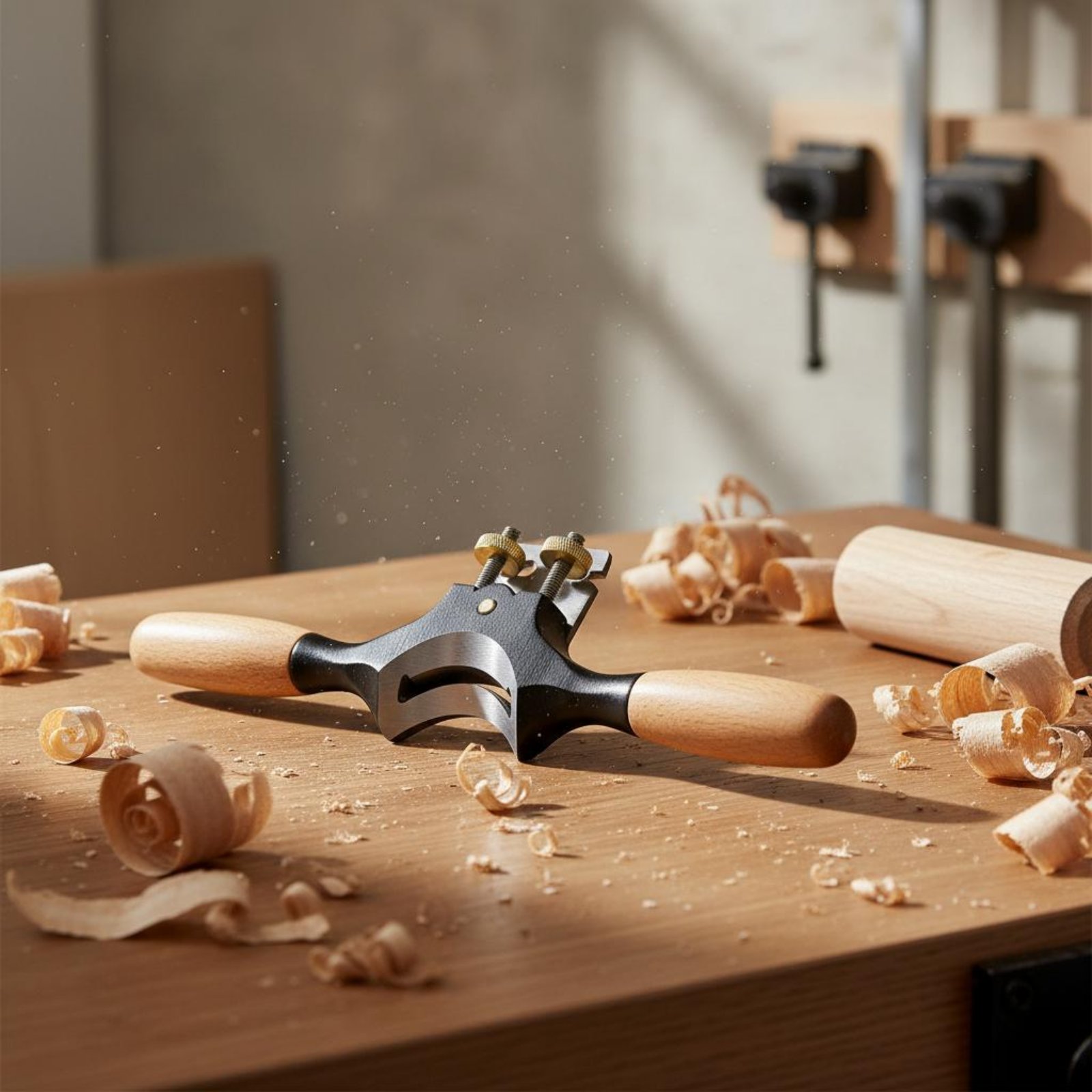 เครื่องไสไม้แบบเว้าพร้อมด้ามจั - Drawknife Blade บทวิจารณ์และราคา