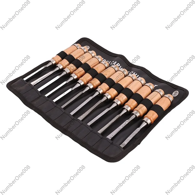 ชุดเครื่องมือแกะสลักไม้ 12 ชิ้ - Wood Chisel Set บทวิจารณ์และราคา