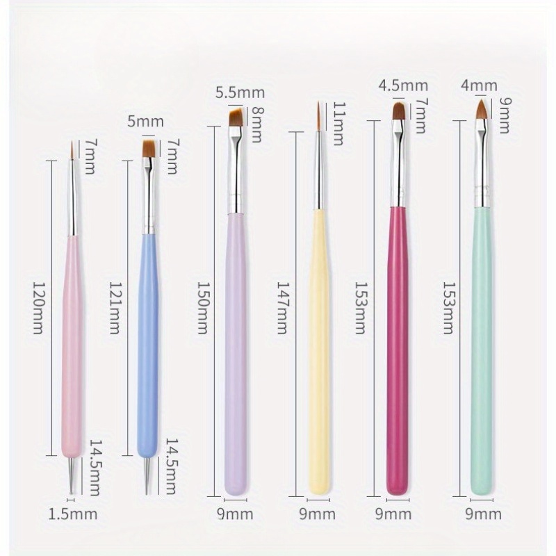 ชุดแปรงทำเล็บ 6 ชิ้น สำหรับทำเ - Wood Chisel Set บทวิจารณ์และราคา