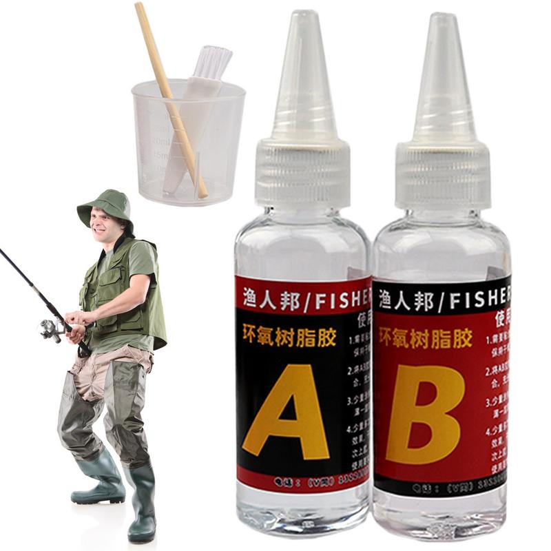 กาวสําหรับเบ็ดตกปลา เบ็ดตกปลาก - Woodworking Resin บทวิจารณ์และราคา