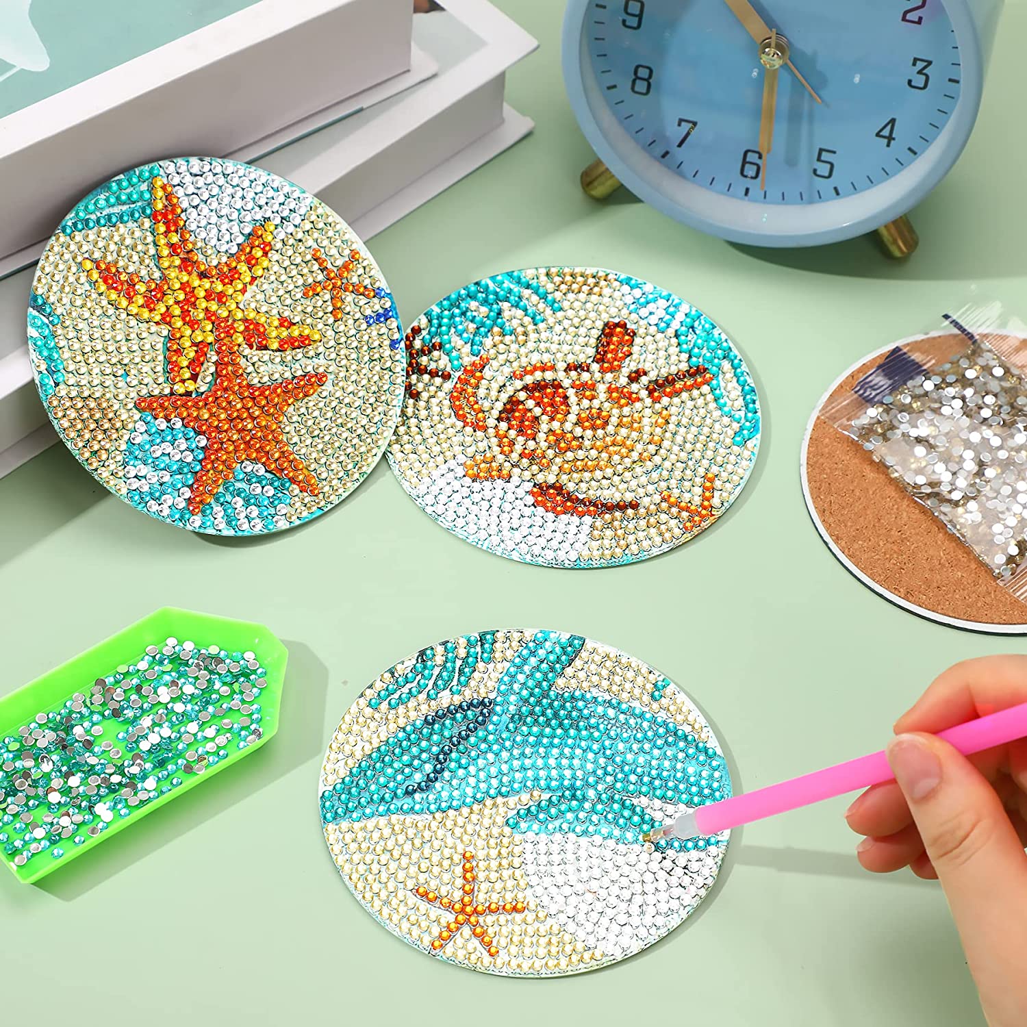 8 ชิ้น/เซ็ต DIY เพชรภาพวาด Coa - Woodworking Resin บทวิจารณ์และราคา