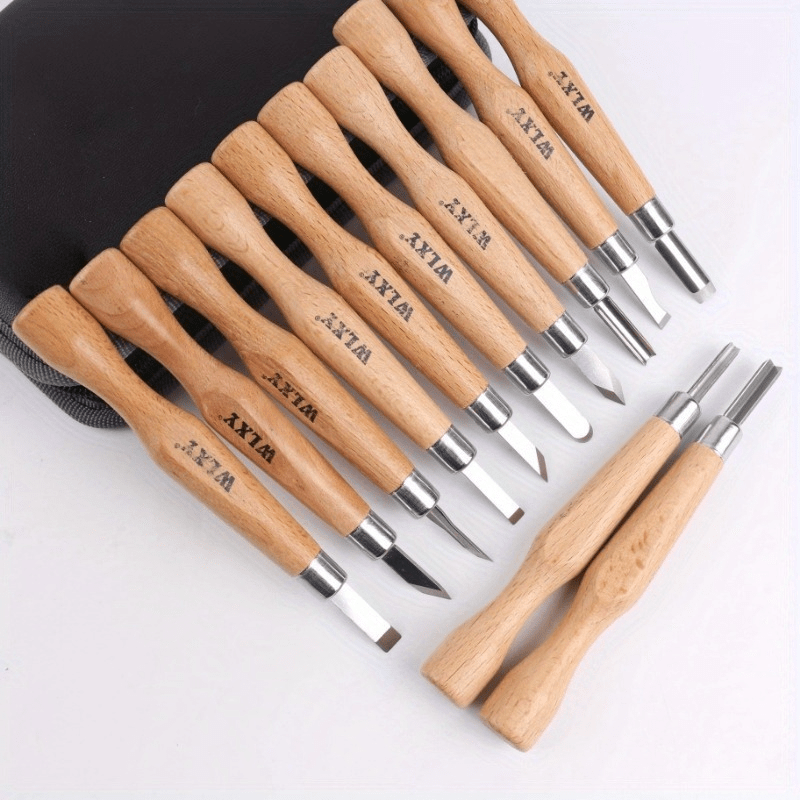 ชุดสิ่วและมีดแกะสลักไม้แบบมืออ - Wood Chisel Set บทวิจารณ์และราคา