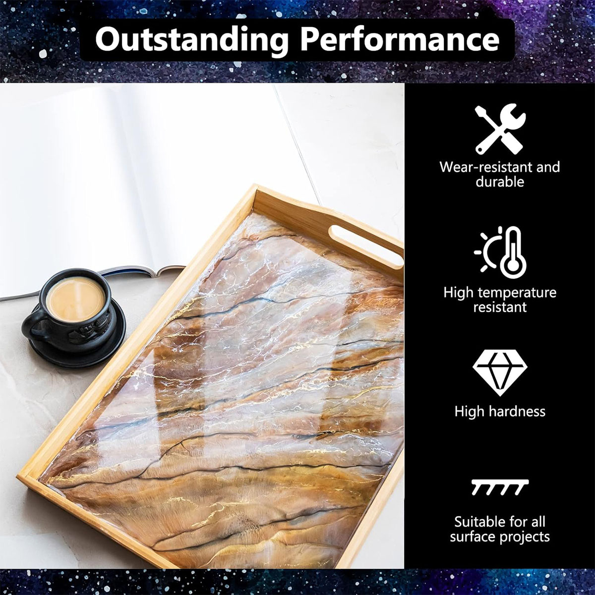 ชุดเรซิ่นอีพ็อกซี่ใส 1000 มล.  - Woodworking Resin บทวิจารณ์และราคา